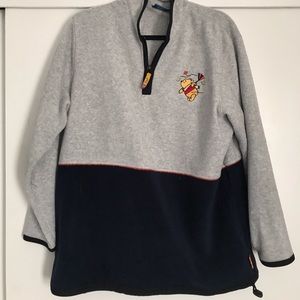 Vintage Disney Pooh Half-Zip
